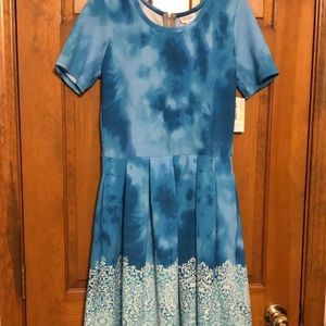 Lularoe Amelia size medium NWT tie dye